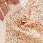 Photo5: ➖瘋狂亂減｜‼️不適用於 滿 $350 包郵 及 滿 $600 減 $30｜💢 粉紅 0.5m 現貨｜🇯🇵 日本布｜薄棉｜碎花｜小小碎花朵日本薄棉布 (5)