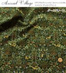 Photo3: ➖ 瘋狂亂減｜‼️不適用於 滿 $350 包郵 及 滿 $600 減 $30｜💢 深棕 0.5m 現貨｜🇯🇵 日本布｜森林動物｜薄燈芯絨｜Animal Village 薄燈芯絨日本布｜FOX Japan Fabric (3)