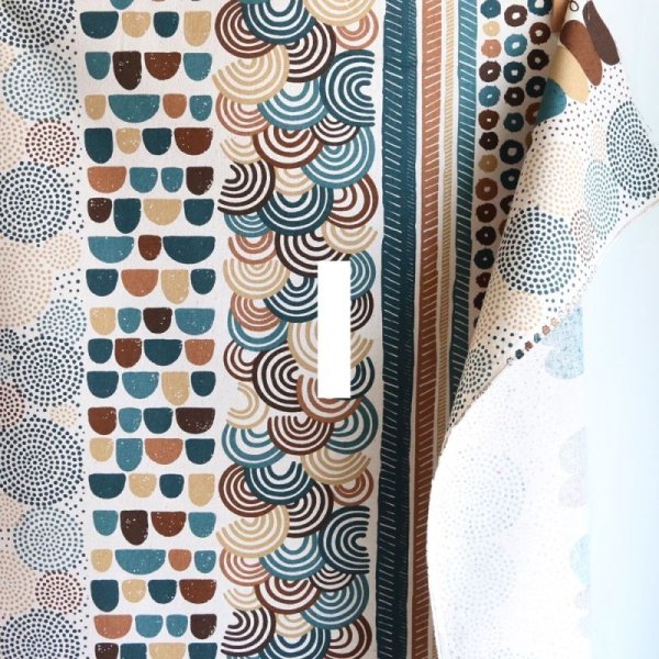 Photo6: ➖ 減價｜‼️不適用於 滿 $350 包郵 及 滿 $600 減 $30｜💢 3色 各有 0.5y 現貨｜🇹🇼 台灣製｜厚棉｜點點圈圈普普風｜Taiwan Fabric  (6)