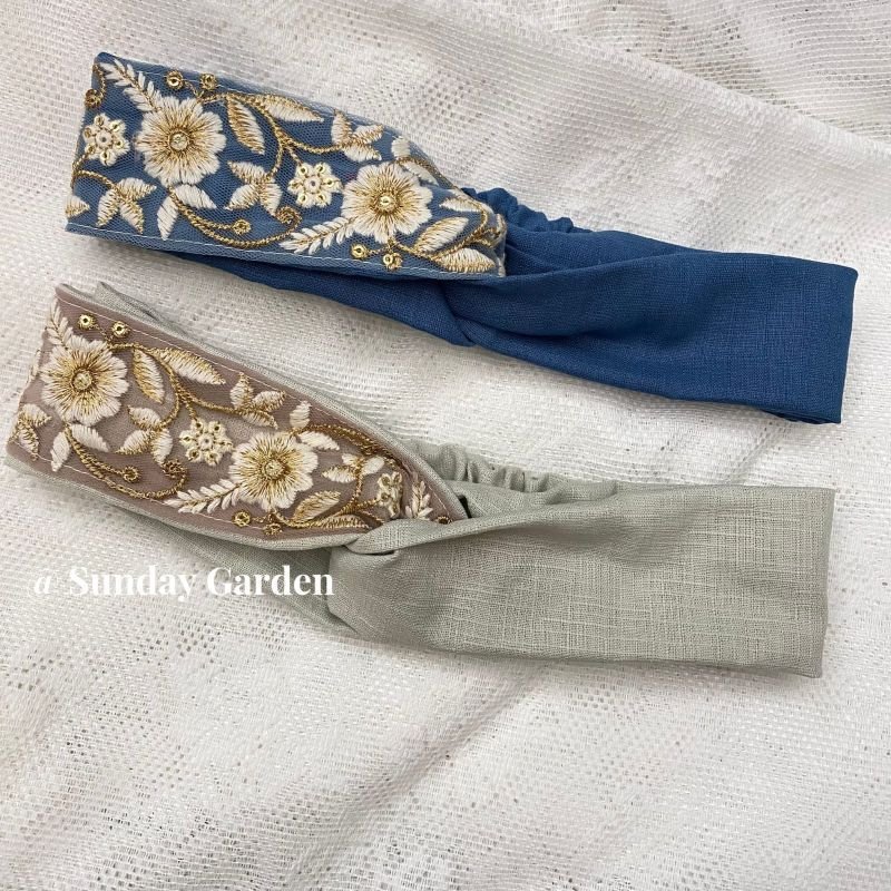 Photo2: 🔥 瘋狂亂減｜‼️不適用於 滿 $350 包郵 及 滿 $600 減 $30｜🇹🇼 台灣布｜節紗布 ｜38-淺藍色 0.5碼 現貨