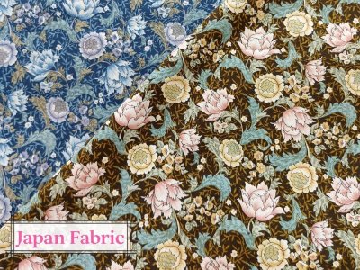 Photo3: 💢 非 現貨｜🇯🇵 日本布｜薄棉｜YUWA 有輪｜赤松 香織｜兔子 Rabbit Bunny｜花朵 Floral Flower Japan Fabric 