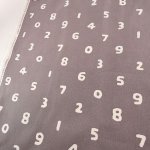 Photo2: ➖ 減價｜‼️不適用於 滿 $350 包郵 及 滿 $600 減 $30｜🔴 日本製｜💢 灰色 1米 現貨 ｜100% 棉 11號帆布｜SOU・SOU｜數字 number (2)