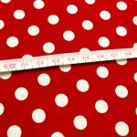 Photo3: ➖ 減價｜‼️ 不享 滿 $250 包郵 ‼️不享 滿 $600 減 $30｜💢 紅、綠、淺粉 各 1y 現貨｜🇹🇼 台灣製｜厚棉｜17色大點點｜圓點 約 9 mm｜Dot Taiwan Fabric  (3)