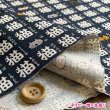 Photo6: 🟣 日本製｜💢 非 現貨｜85%棉 、15%麻｜貓柄｜動物布｜Cat Kitten Fabric｜貓字 (6)