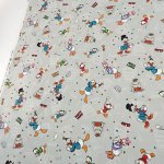 Photo2: 🔥 瘋狂亂減｜‼️不適用於 滿 $350 包郵 及 滿 $600 減 $30｜🔴 日本製｜💢 灰 0.5m *現貨｜100% 棉 牛津布｜唐老鴨 Donald Duck｜Party Time｜2024年 01月 (2)