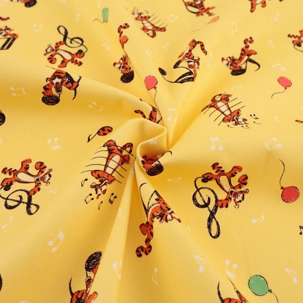 Photo5: 【1米 價格】🔴 日本製｜💢 非 現貨｜100% 棉 牛津布｜Disney｜Tigger 跳跳虎｜2024年 4月 (5)