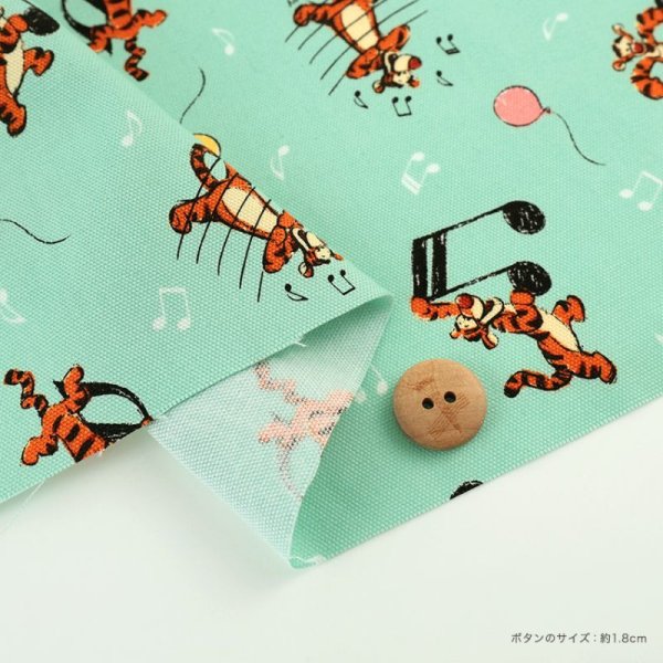 Photo4: 【1米 價格】🔴 日本製｜💢 非 現貨｜100% 棉 牛津布｜Disney｜Tigger 跳跳虎｜2024年 4月 (4)