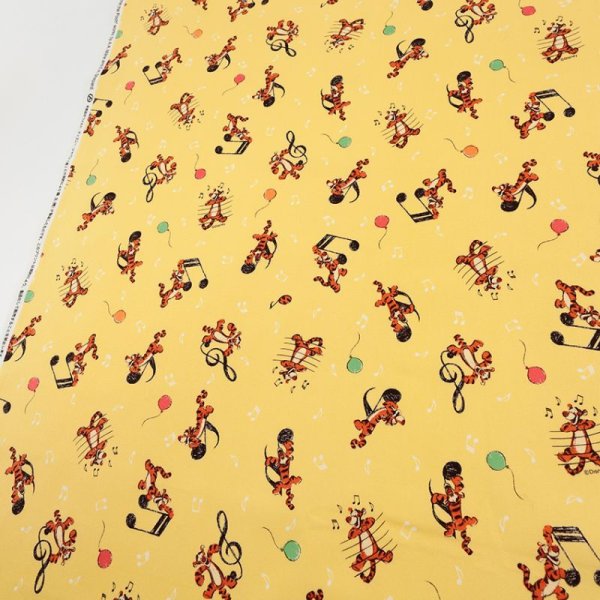 Photo6: 【1米 價格】🔴 日本製｜💢 非 現貨｜100% 棉 牛津布｜Disney｜Tigger 跳跳虎｜2024年 4月 (6)