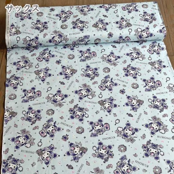 Photo2: 【1米 價格】🟦日本製｜💢 非 現貨｜100% 棉 牛津布｜Kuromi｜2024年 4月 (2)