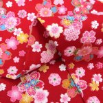 Photo1: ➖瘋狂亂減｜‼️不適用於 滿 $350 包郵 及 滿 $600 減 $30💢 紅 * 1y 現貨｜🇹🇼 台灣製｜厚棉｜櫻落百花開 (1)