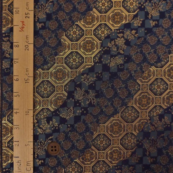 Photo3: 【1米 價格】日本製｜💢 非 現貨｜西陣織 金襴｜和風 和柄 日式 京都風格｜古典圖案、傳統圖案｜2024年 06月 (3)