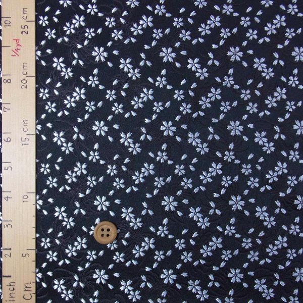 Photo3: 【1米 價格】🔺日本製｜💢 非 現貨｜西陣織 金襴｜和風 和柄 日式 京都風格 ｜櫻花 (3)