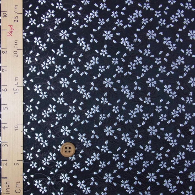 Photo3: 【1米 價格】🔺日本製｜💢 非 現貨｜西陣織 金襴｜和風 和柄 日式 京都風格 ｜櫻花 (3)