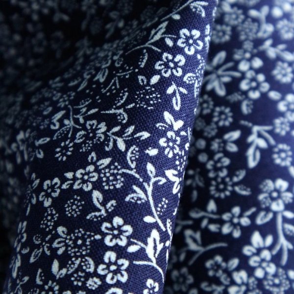 Photo2: ➖ 減價｜‼️不適用於 滿 $350 包郵 及 滿 $600 減 $30｜💢 粉、深藍 各 1y 現貨｜🇹🇼 台灣布｜薄棉｜小花暈染淡淡美 (2)