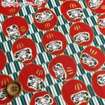 Photo1: 【1米 價格】🟣 日本製｜💢 非 現貨｜100% 棉 薄｜達摩 (1)