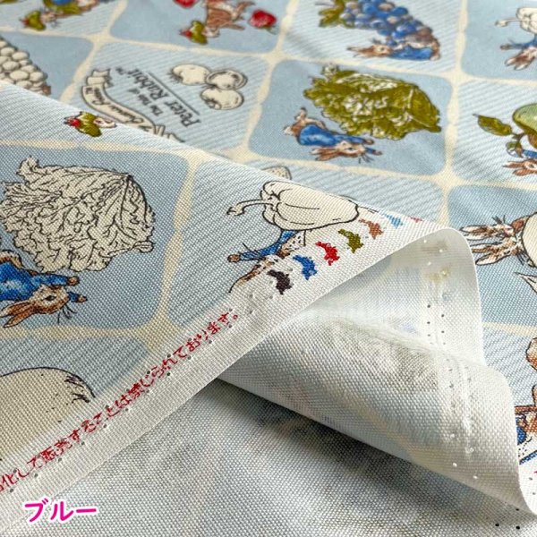 Photo3: 【1米 價格】🟣 日本製｜💢 非 現貨｜100% 棉 牛津布｜Peter Rabbit 彼得兔｜Fruit&Veg｜2024年 7月 (3)