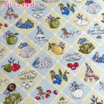 Photo4: 【1米 價格】🟣 日本製｜💢 非 現貨｜100% 棉 牛津布｜Peter Rabbit 彼得兔｜Fruit&Veg｜2024年 7月 (4)