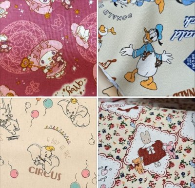 Photo2: 🔴 日本製｜💢 非 現貨｜100% 牛津布｜Disney Winnie The Pooh 小熊維尼 花朵｜2024年 3月