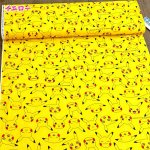 Photo5: 【1米 價格】🔵 日本製｜💢 非 現貨｜100%棉 牛津布｜POKEMON 比卡超 寶可夢 Pikachu｜2024年 7月 (5)