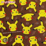 Photo1: 【1米 價格】🔵 日本製｜💢 非 現貨｜100%棉 牛津布｜POKEMON 比卡超 寶可夢 Pikachu｜2024年 7月 (1)