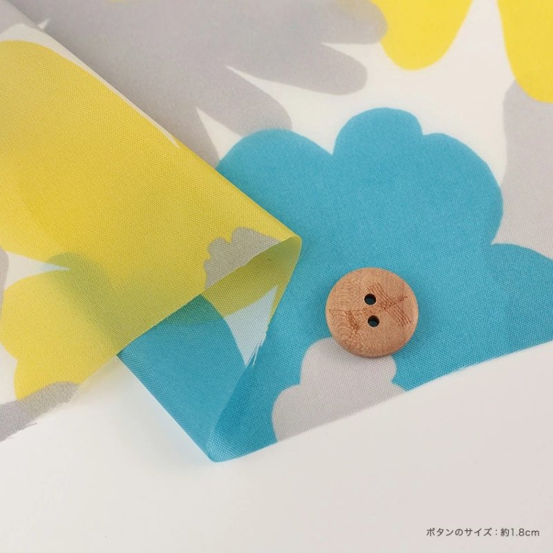 Photo6: 【1米 價格】🔴 日本製｜💢 非 現貨｜100% 尼龍｜SOU・SOU 花柄｜2024年 10月 (6)