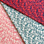 Photo1: 【1米 價格】🟣日本製｜💢 非 現貨｜🇯🇵 日本製｜100% 棉 （刺繡寬度約98cm）｜yukiemon Powder Flake｜2024年 11月｜‼️ 實價 - 不可享用滿 HKD 600 *減 HKD 30 (1)