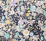 Photo1: 🔥 瘋狂亂減｜｜‼️不適用於 滿 $350 包郵 及 滿 $600 減 $30｜🔴 日本製｜💢 深藍 0.5m 現貨｜100%棉 薄｜花｜💕 客人作品分享系列 💕 (1)