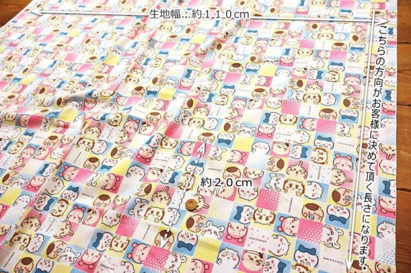 Photo3: 【1米 價格】🔵日本製｜💢 非 現貨｜🇯🇵 日本製｜100% 棉 ~ 牛津布｜Chiikawa｜2024年 12月 (3)