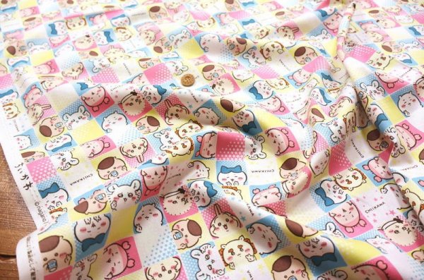 Photo6: 【1米 價格】🔵日本製｜💢 非 現貨｜🇯🇵 日本製｜100% 棉 ~ 牛津布｜Chiikawa｜2024年 12月 (6)