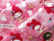 Photo3: 【1米 價格】🔵日本製｜💢 非 現貨｜🇯🇵 日本製｜100% 棉 ~ 牛津布｜Sanrio My Melody｜2025年 1月 (3)