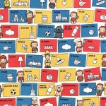 Photo1: 【1米 價格】🔵日本製｜💢 非 現貨｜🇯🇵 日本製｜100% 棉 ~ 薄｜Curious George 好奇的喬治｜2025年 1月 (1)