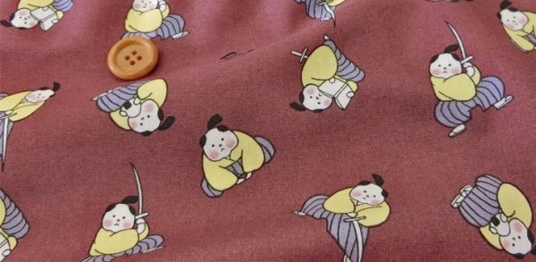 Photo5: 【1米 價格】🟫日本製｜💢 非 現貨｜🇯🇵 日本製｜100% 棉 ~ 薄棉｜武士｜2025年 01月 (5)