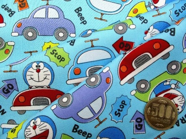 Photo2: 【1米 價格】🟦日本製｜💢 非 現貨｜🇯🇵 日本製｜100% 棉 ~ 牛津布｜哆啦A夢 Doraemon｜2025年 1月 (2)