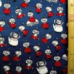 Photo1: 【1米 價格】🟦日本製｜💢 非 現貨｜🇯🇵 日本製｜60% cotton, 40% terylene ~ TC 斜紋布｜姆明 小美｜2025年 2月 (1)