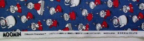 Photo3: 【1米 價格】🟦日本製｜💢 非 現貨｜🇯🇵 日本製｜60% cotton, 40% terylene ~ TC 斜紋布｜姆明 小美｜2025年 2月 (3)