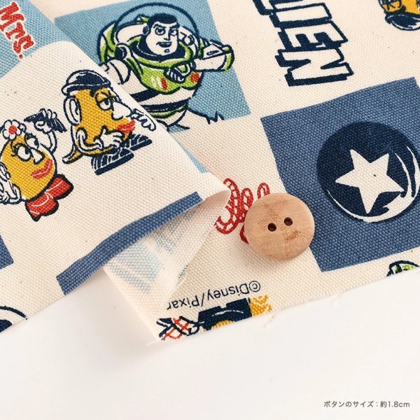 Photo4: 【1米 價格】🔴日本製｜💢 非 現貨｜🇯🇵 日本製｜100% 棉 ~ 牛津布｜迪士尼 反斗奇兵 Toy story｜2025年 2月 (4)