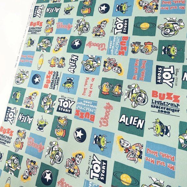Photo6: 【1米 價格】🔴日本製｜💢 非 現貨｜🇯🇵 日本製｜100% 棉 ~ 牛津布｜迪士尼 反斗奇兵 Toy story｜2025年 2月 (6)
