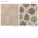 Photo5: 【1米 價格】🔴日本製｜💢 非 現貨｜🇯🇵 日本製｜80% 棉 20% 麻 ｜森林和兔子｜2025年 2月 (5)