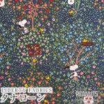 Photo1: 【1米 價格】🟣日本製｜💢 非 現貨｜Liberty 100% 棉 薄 軟 輕｜PEANUTS Snoopy (1)