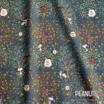 Photo2: 【1米 價格】🟣日本製｜💢 非 現貨｜Liberty 100% 棉 薄 軟 輕｜PEANUTS Snoopy (2)