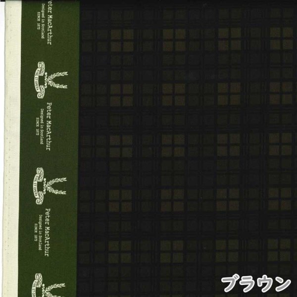 Photo3: 【1米 價格】🟣日本製｜💢 非 現貨｜🇯🇵 日本製｜100% 棉 ~ 斜紋布｜Peter MacArthur 蘇格蘭格紋 (3)