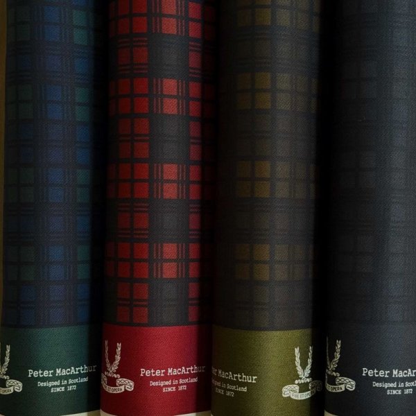 Photo2: 【1米 價格】🟣日本製｜💢 非 現貨｜🇯🇵 日本製｜100% 棉 ~ 斜紋布｜Peter MacArthur 蘇格蘭格紋 (2)