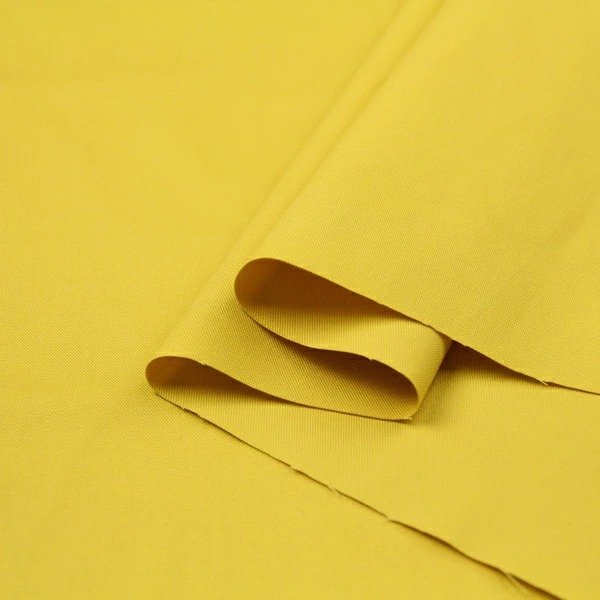 Photo2: 【1米 價格】🟢日本製｜💢 非 現貨｜🇯🇵 日本製｜100% 棉 ~ 牛津布｜🎨129-金絲雀黃 (2)