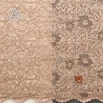 Photo2: 【1米 價格】🟡日本製｜💢 非 現貨｜80% cotton 20% polyester｜通花 Lace 花柄 (2)