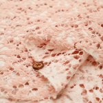 Photo5: 【1米 價格】🟡日本製｜💢 非 現貨｜70% acrylic 30% nylon｜通花 Lace 花柄 (5)