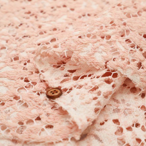 Photo5: 【1米 價格】🟡日本製｜💢 非 現貨｜70% acrylic 30% nylon｜通花 Lace 花柄 (5)