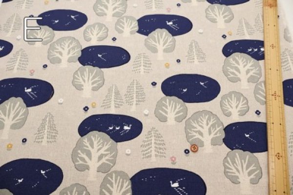 Photo5: 【1米 價格】🟡日本製｜💢 非 現貨｜🇯🇵 日本製｜85% 棉 15% 麻｜樹林 (5)