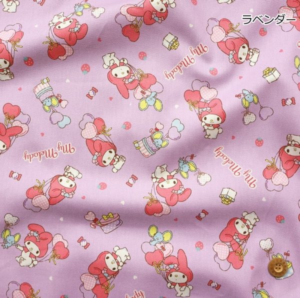 Photo3: 【1米 價格】🟫日本製｜💢 非 現貨｜100% 棉 牛津布｜My Melody｜2024年 11月 (3)