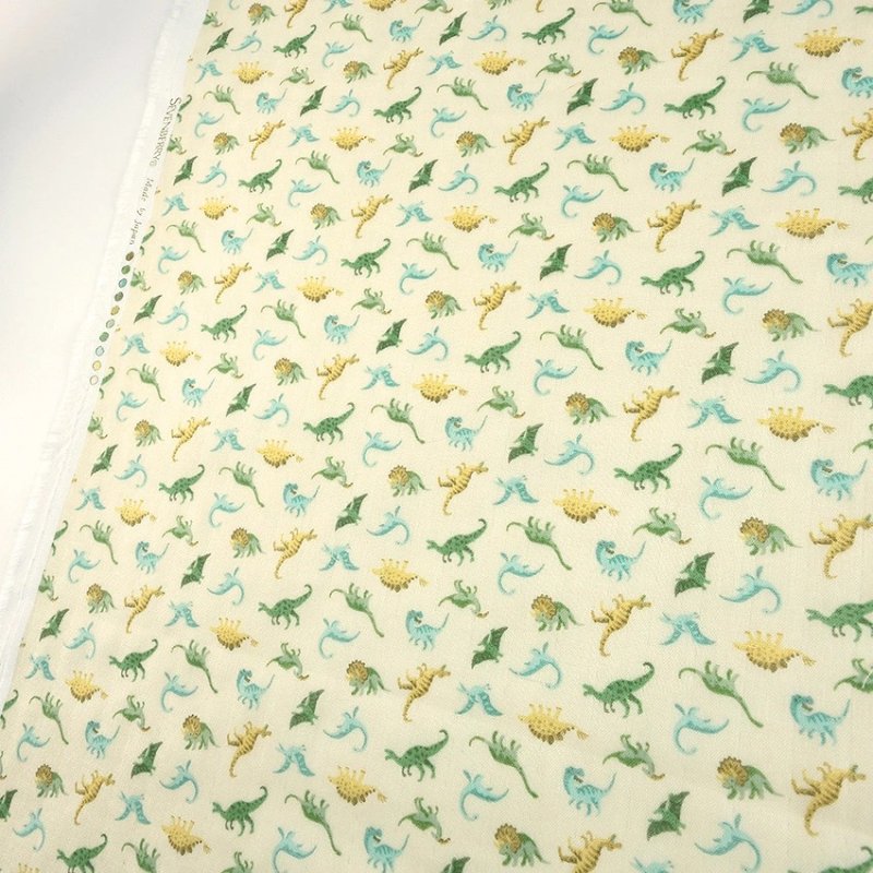 Photo5: 【1米 價格】🔴日本製｜💢 非 現貨｜🇯🇵 日本製｜100% 棉 雙層紗布｜恐龍 動物｜2025年 3月 (5)