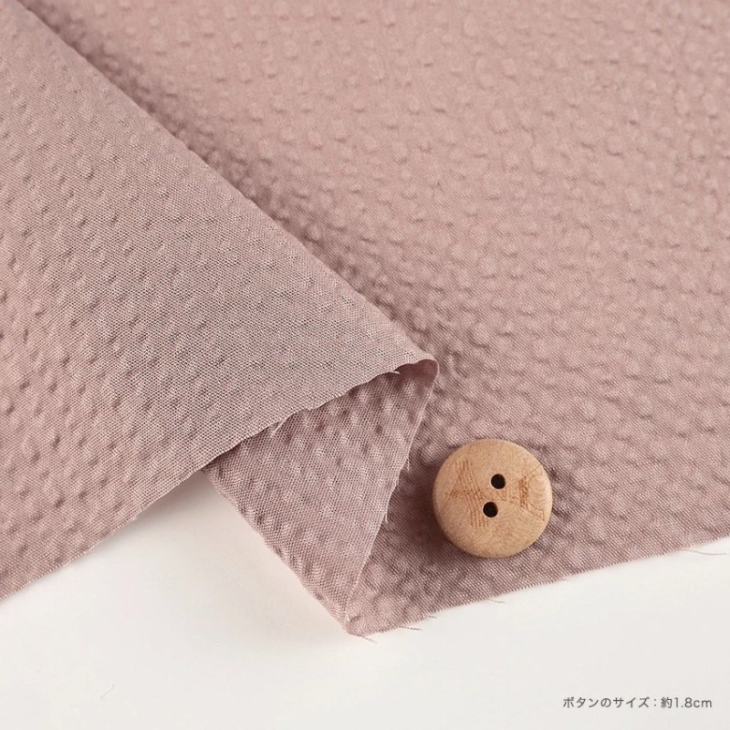 Photo4: 【1米 價格】🔴日本製｜💢 非 現貨｜🇯🇵 日本製｜100% 棉 波紋布｜素色｜2025年 3月 (4)